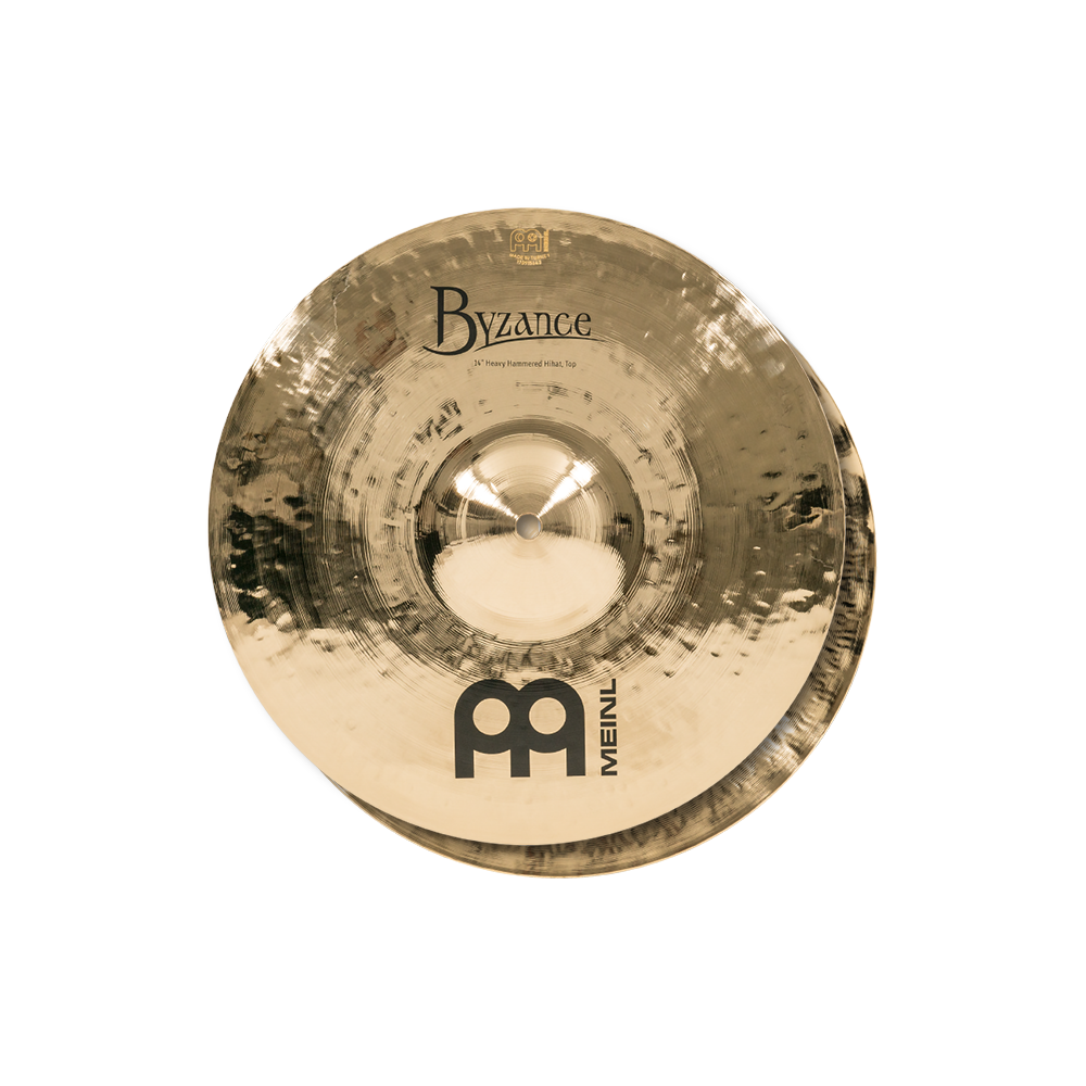 Meinl 14" Byzance Brilliant Heavy Hammered Hihat