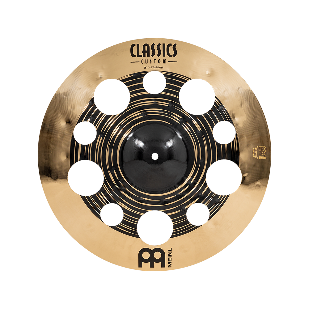 Meinl 18" Classics Custom Dual Trash Crash
