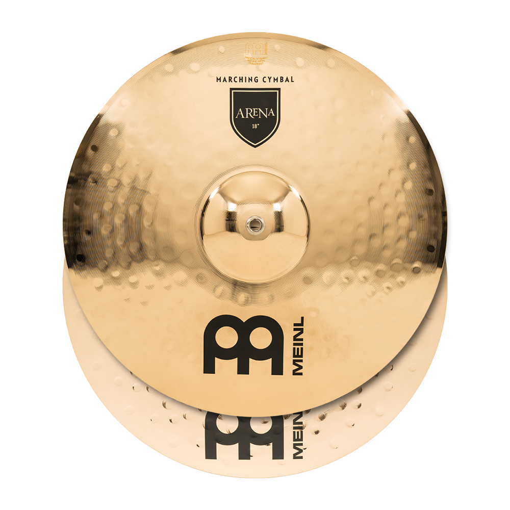 Meinl 18" Professional Marching Hand Cymbals Arena B10 (Pair)