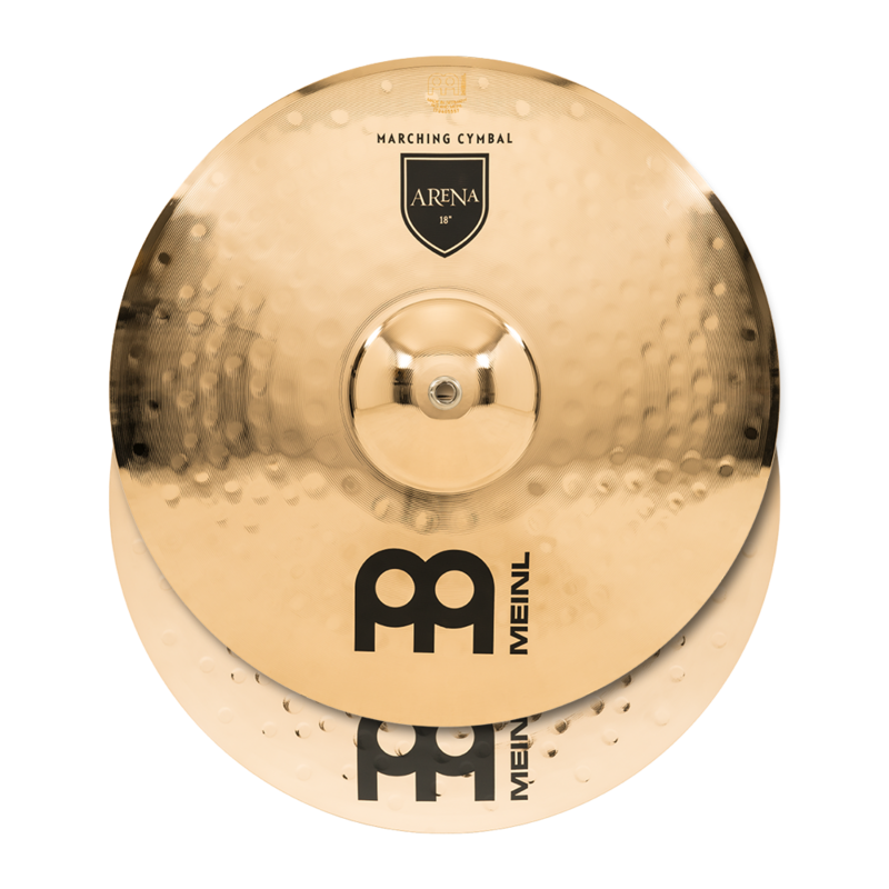 Meinl 18" Professional Marching Hand Cymbals Arena B10 (Pair)