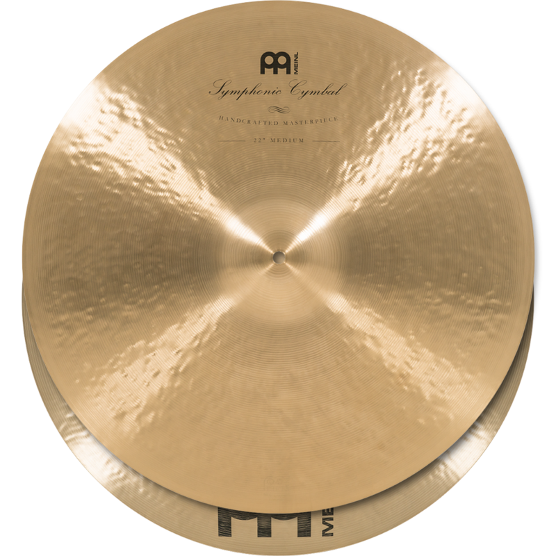 Meinl 22" Symphonic Cymbals Medium (Pair)