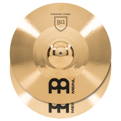 Meinl 20" Professional Marching Hand Cymbals B12 (Pair)