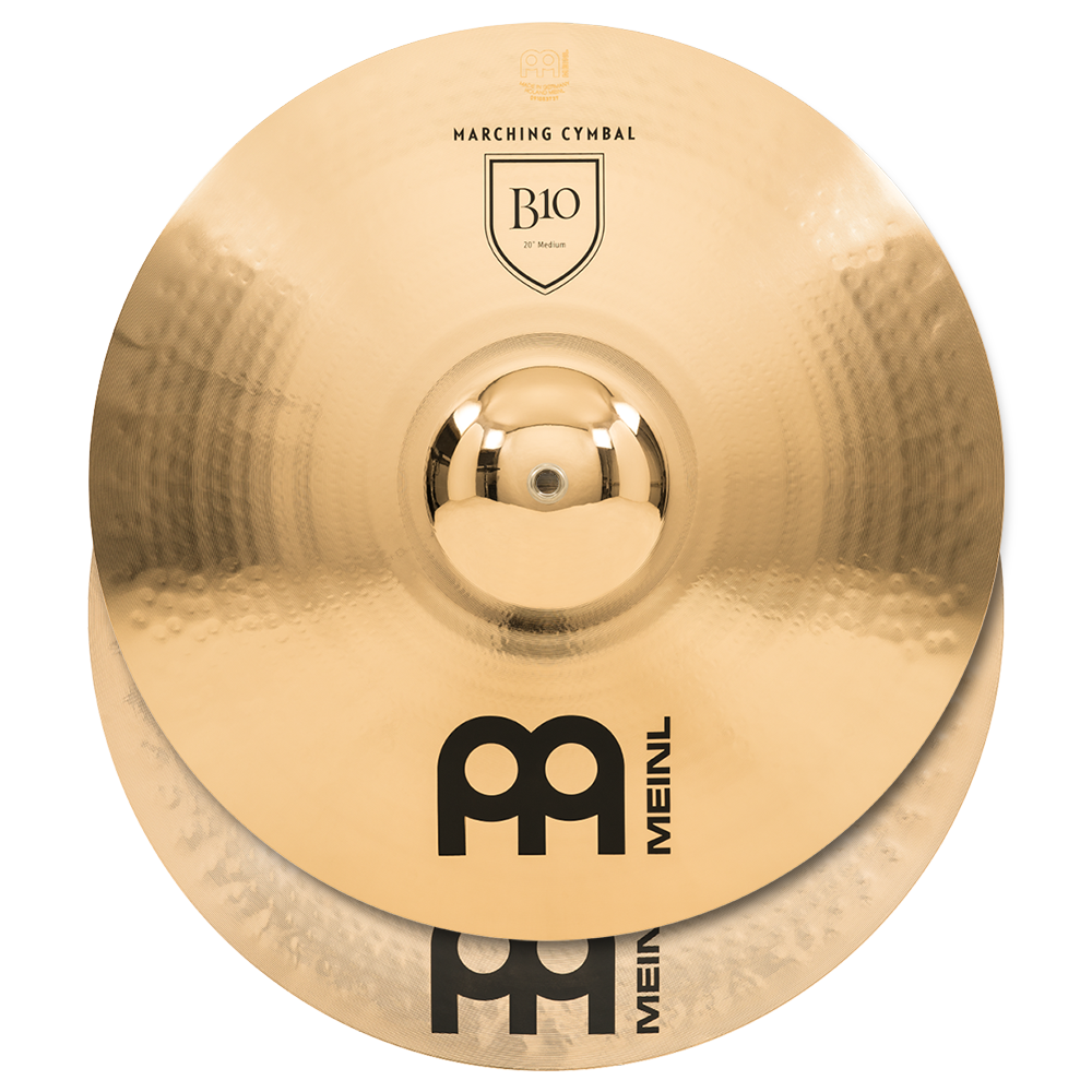 Meinl 20" Professional Marching Hand Cymbals B10 (Pair)
