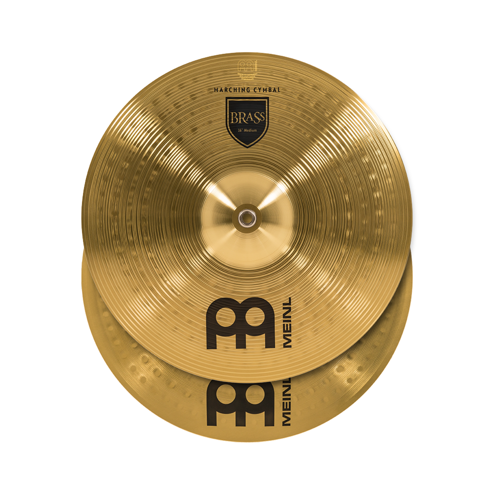 Meinl 16" Student Marching Hand Cymbals Brass (Pair)
