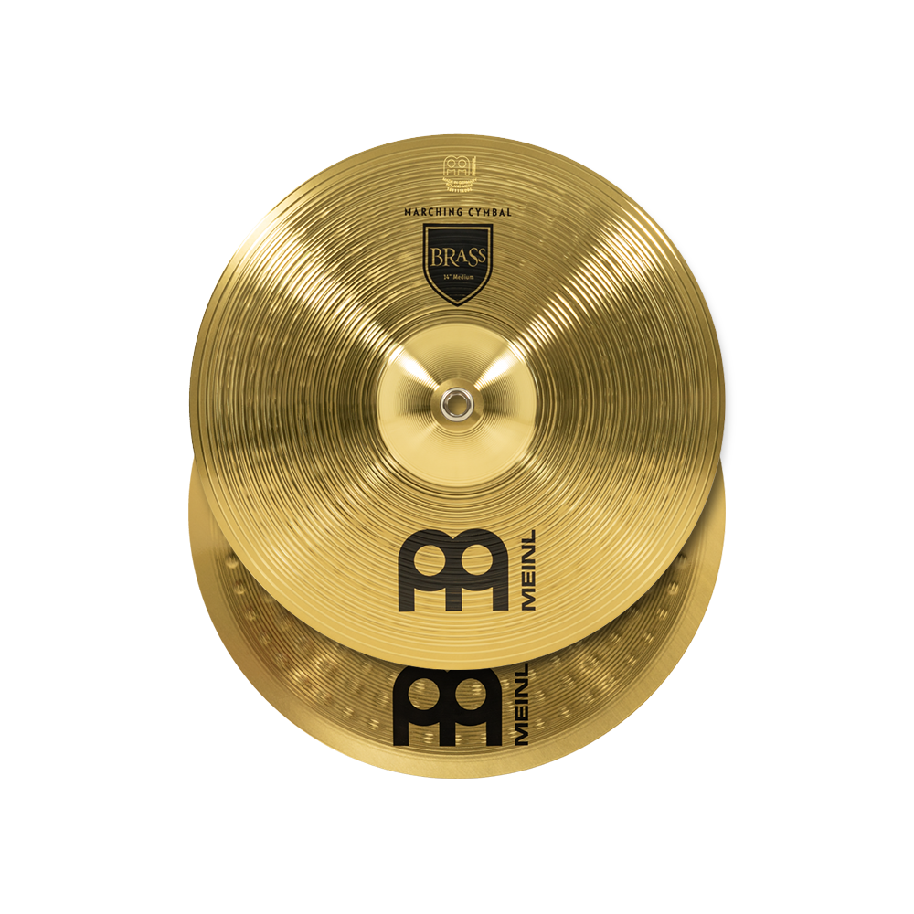 Meinl 14" Student Marching Hand Cymbals Brass (Pair)
