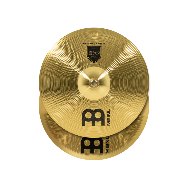 Meinl 14" Student Marching Hand Cymbals Brass (Pair)