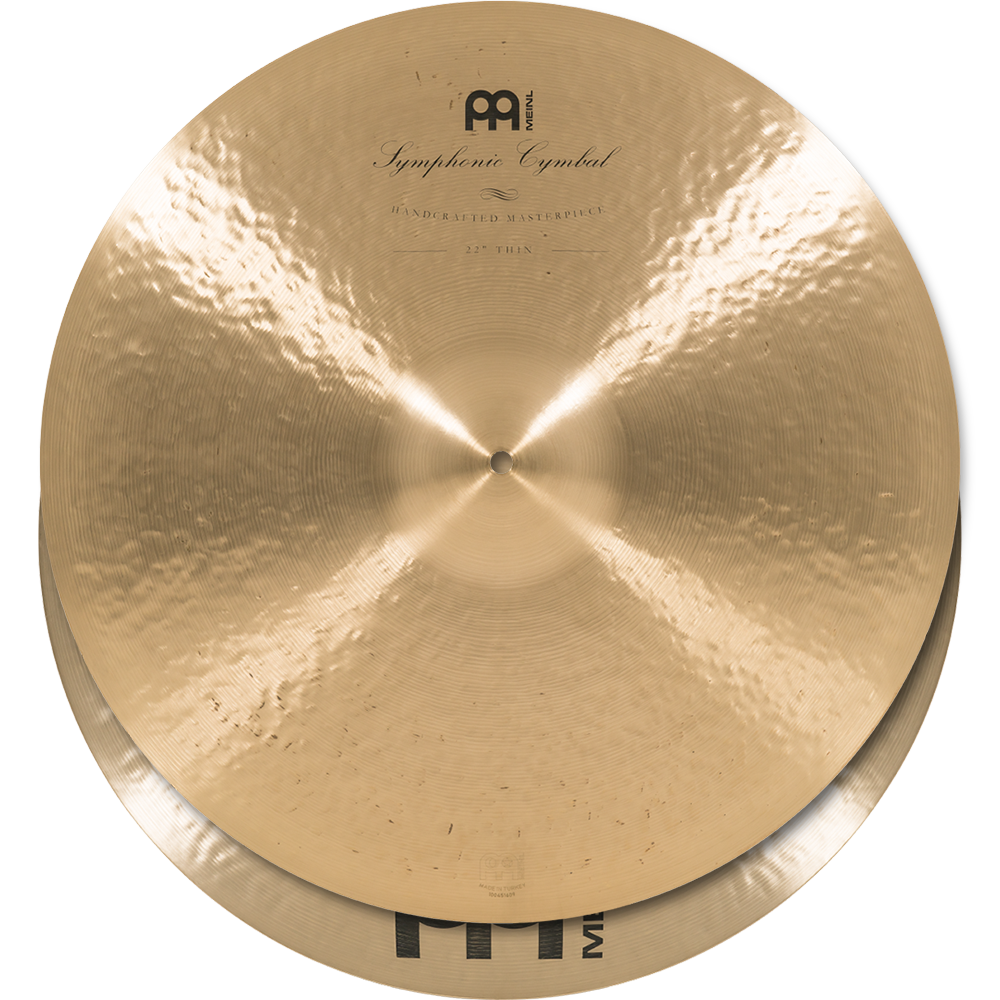 Meinl 22" Symphonic Cymbals Thin (Pair)