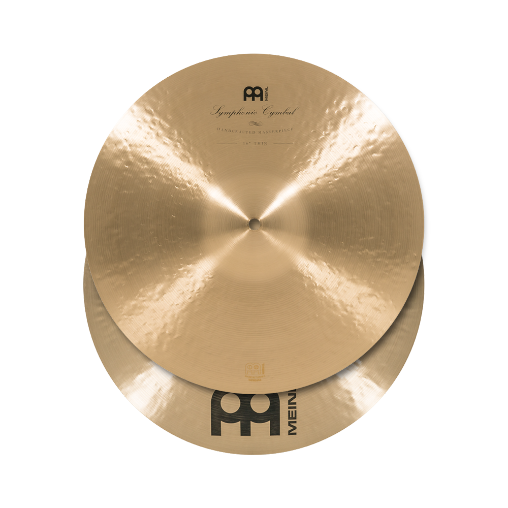 Meinl 16" Symphonic Cymbals Thin (Pair)