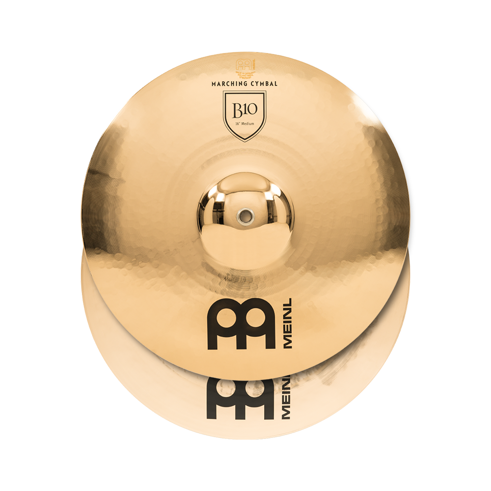 Meinl 16" Professional Marching Hand Cymbals B10 (Pair)