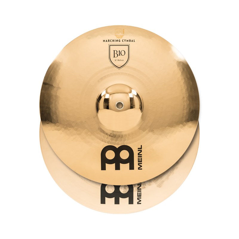 Meinl 16" Professional Marching Hand Cymbals B10 (Pair)