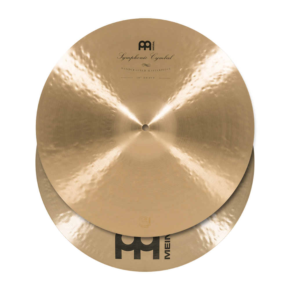 Meinl 18" Symphonic Cymbals Heavy (Pair)