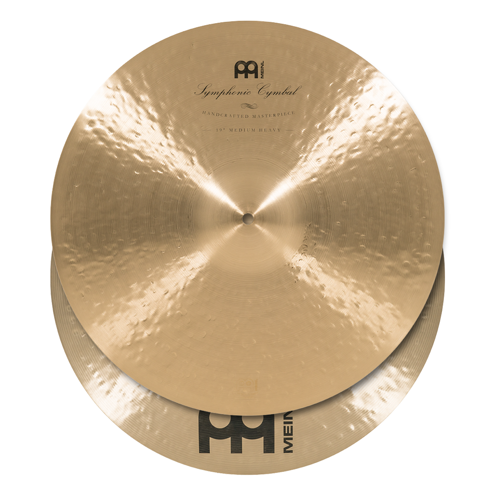Meinl 19" Symphonic Cymbals Medium Heavy (Pair)