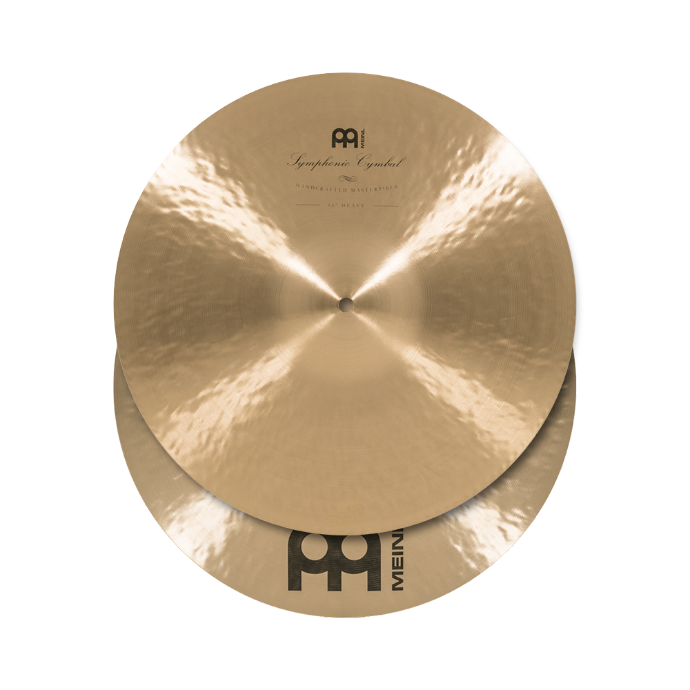 Meinl 16" Symphonic Cymbals Heavy (Pair)