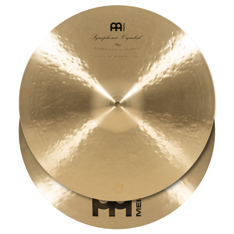 Meinl 20" Symphonic Cymbals Medium (Pair)