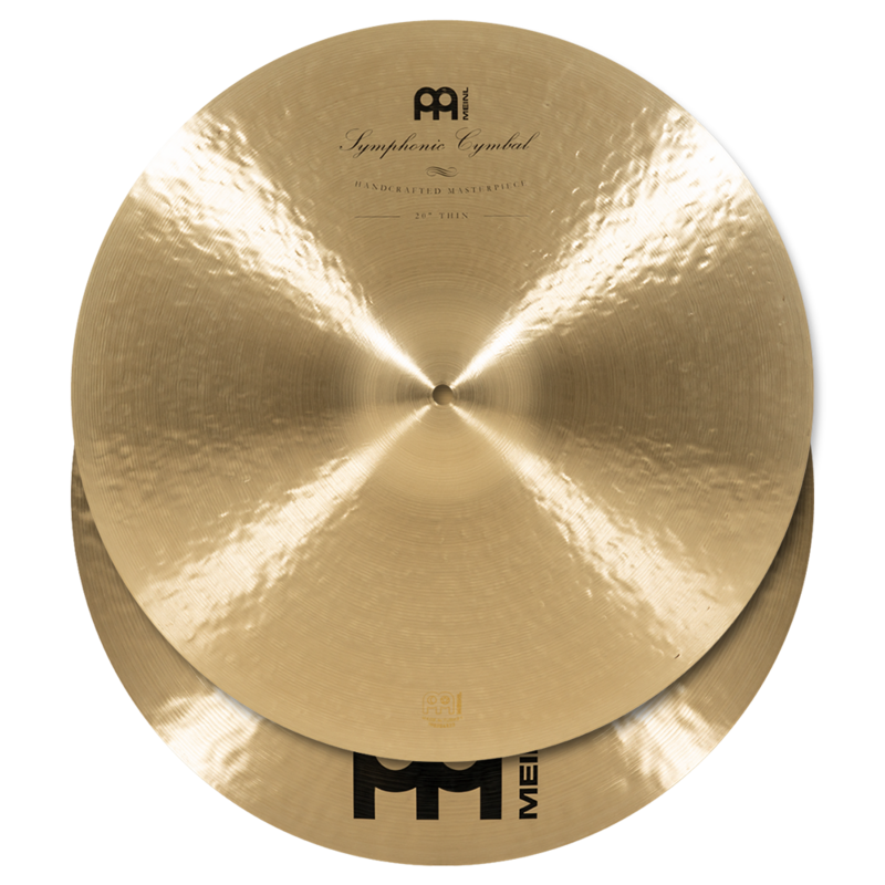 Meinl 20" Symphonic Cymbals Thin (Pair)