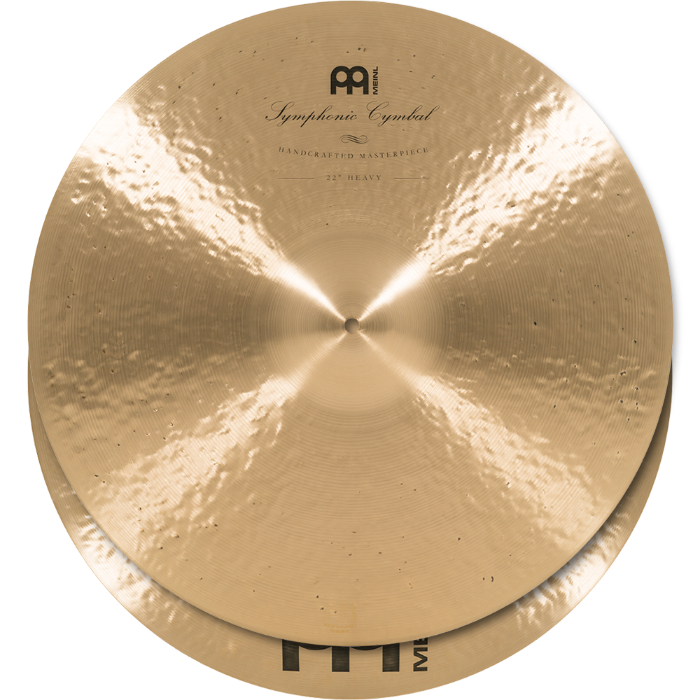 Meinl 22" Symphonic Cymbals Heavy (Pair)