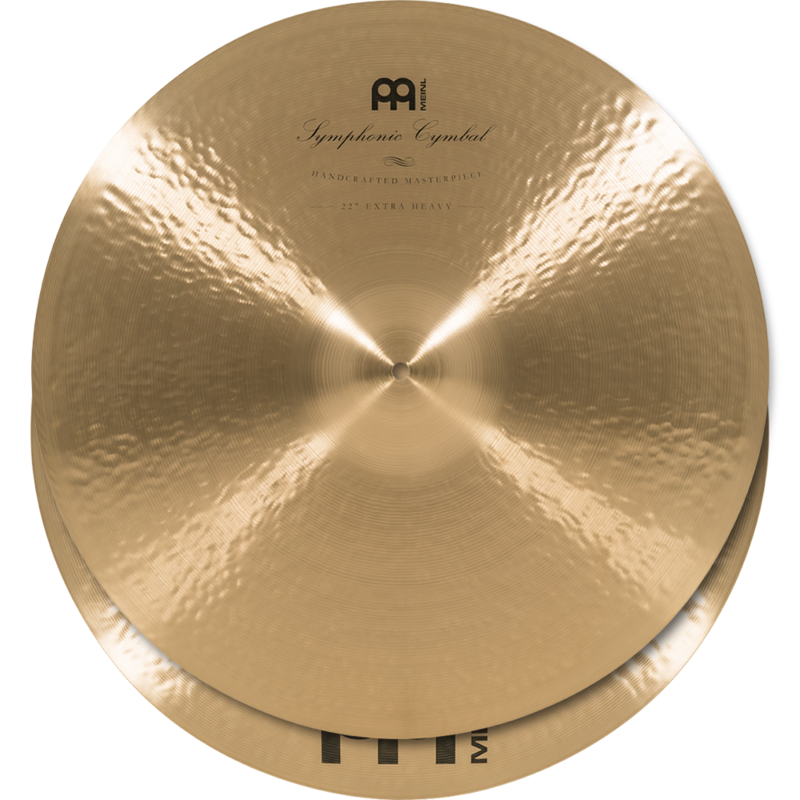 Meinl 22" Symphonic Cymbals Extra Heavy (Pair)
