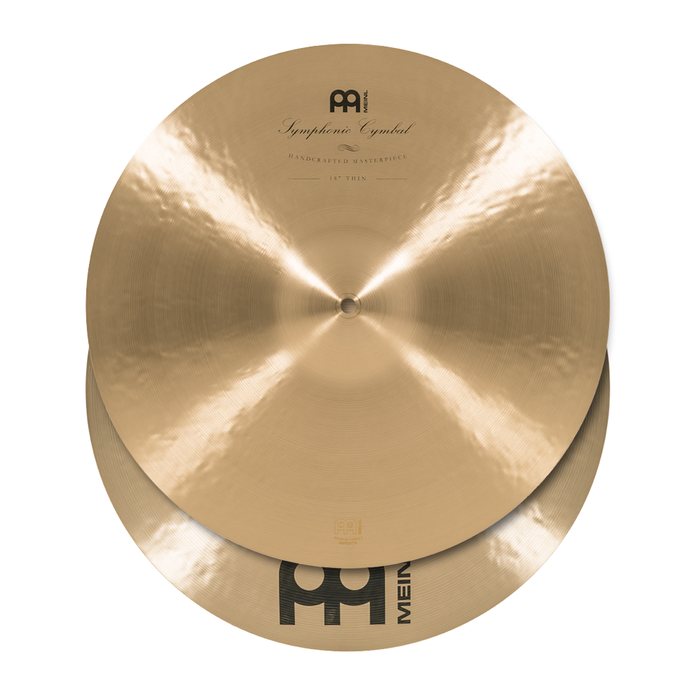 Meinl 18" Symphonic Cymbals Thin (Pair)