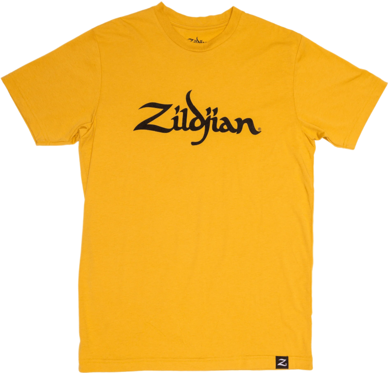 Zildjian Classic Gold Logo Tee - Sizes S - 3XL