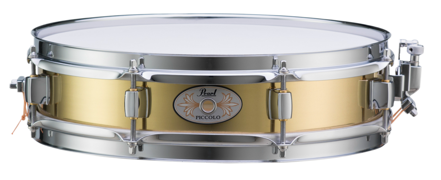 Pearl Brass Shell 13"X3" Piccolo Snare Drum