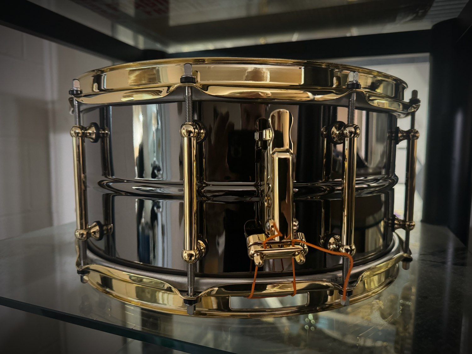 Pearl 14x6.5 Sensitone Brass Sd, W/ Gold Plated Parts