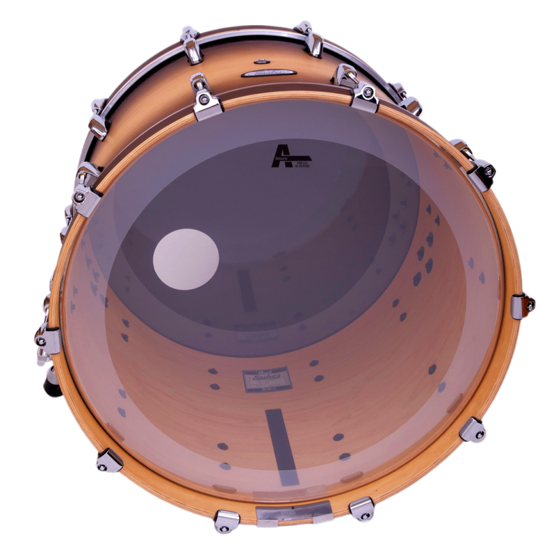 Attack 26" Pro Flex 1 Clear No Overtone Bass Drumhead