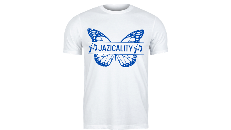 Jazicality Butterfly T-shirt (Blue Ink)