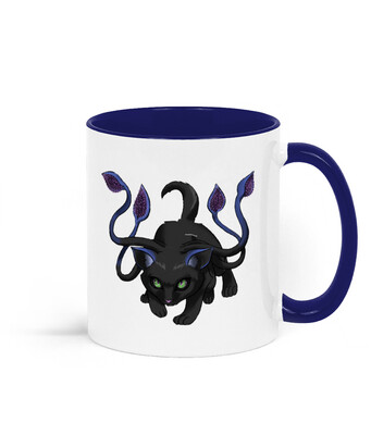 Displacer Kitty Two Toned Ceramic Mug