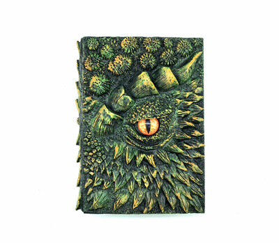 Dragon's Eye Journal Green/Gold