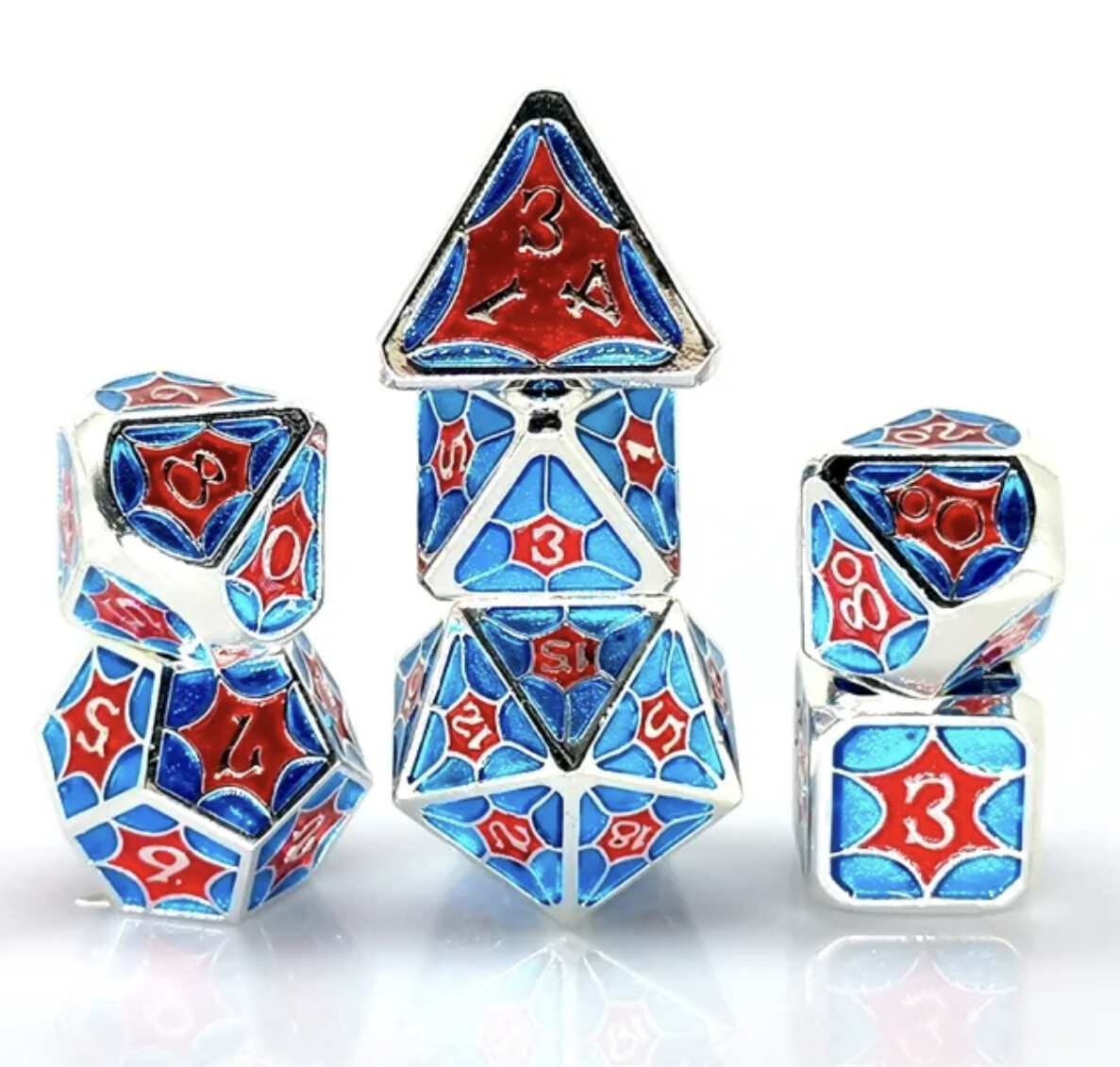 The Spiderverse Metal Dice