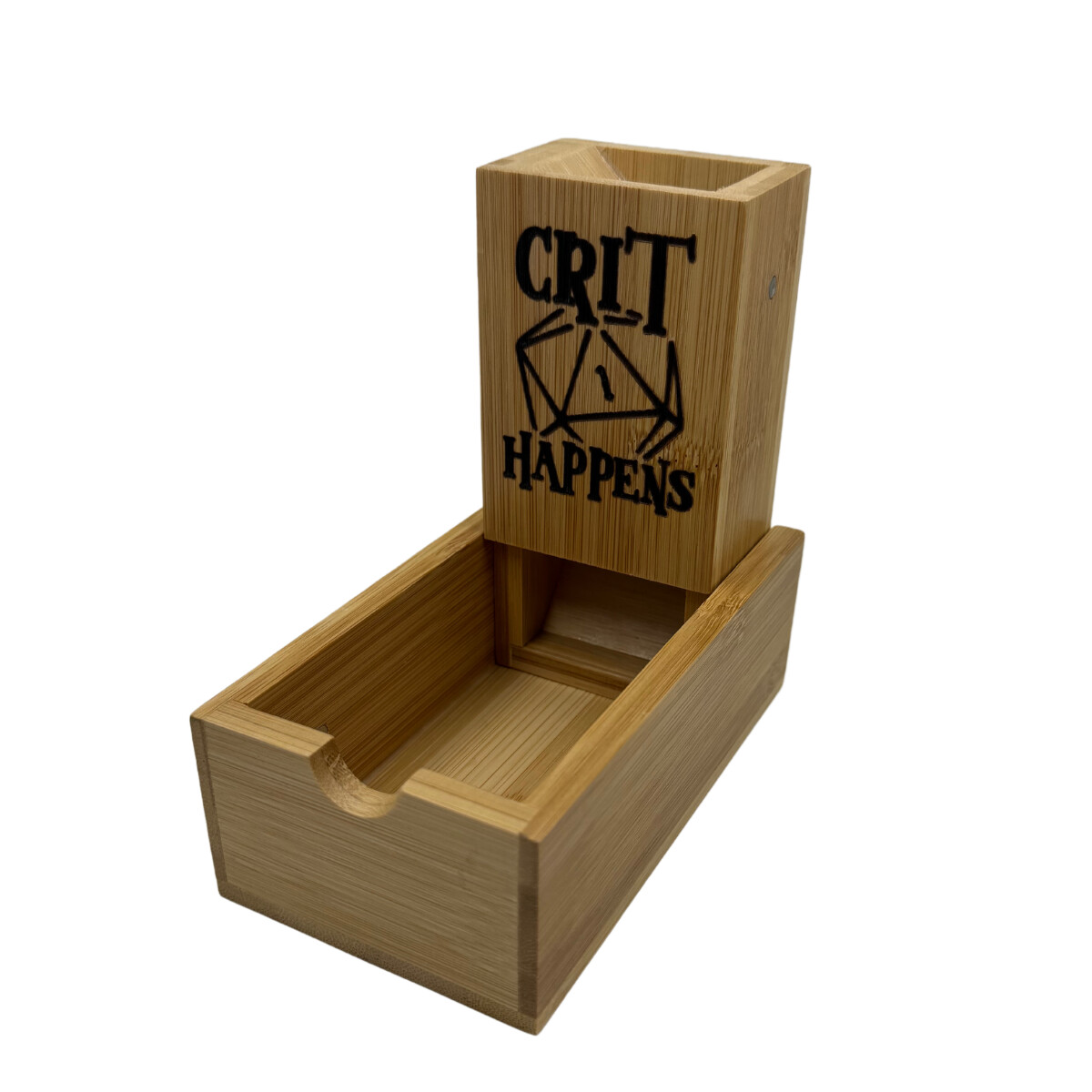 Crit Happens Bamboo Dice Tower