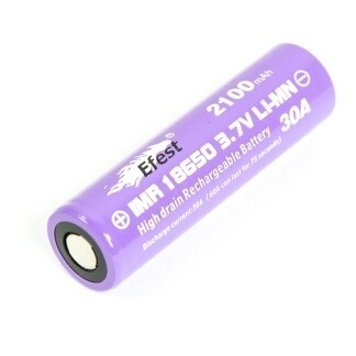 EFEST 35A IMR 18650 2100MAH FLAT TOP