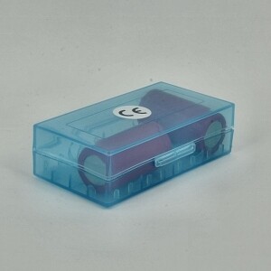 Porta batterie blu