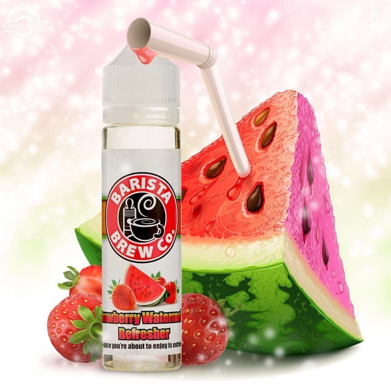BARISTA BREW CO - STRAWBERRY WATERMELON REFRESHER 51ML (SHAKE VERS)