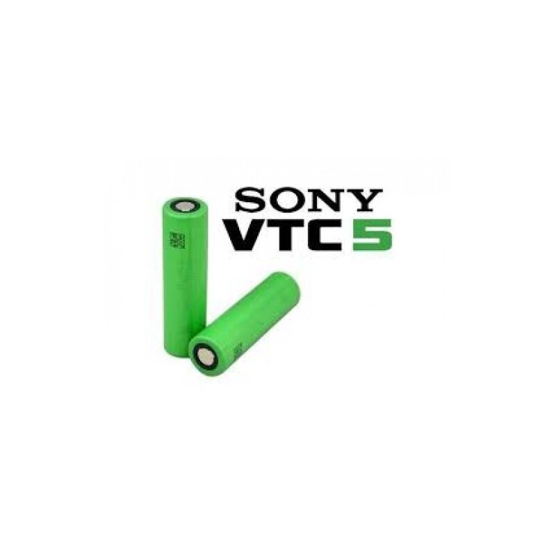 Sony VTC5 18650 2600 mAh 30A polo piatto