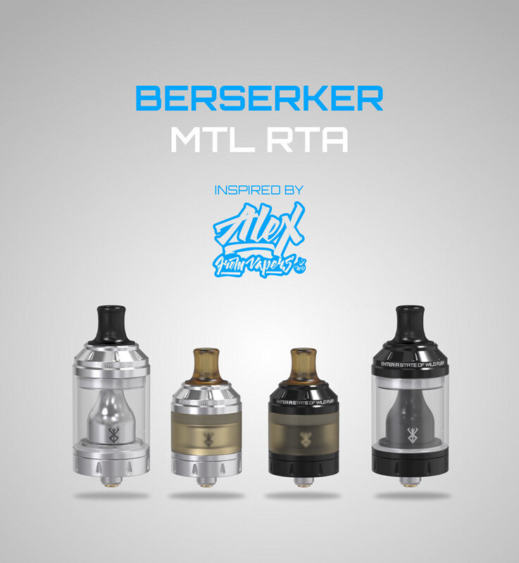 ATOMIZZATORE BERSERKER MTL RTA - VANDY VAPE