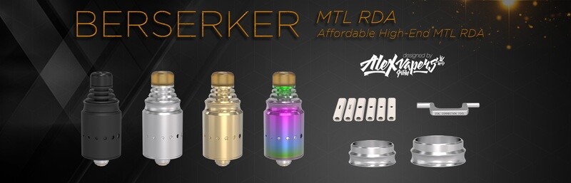 BERSERKER ATOM MTL RDA by Vandy Vape