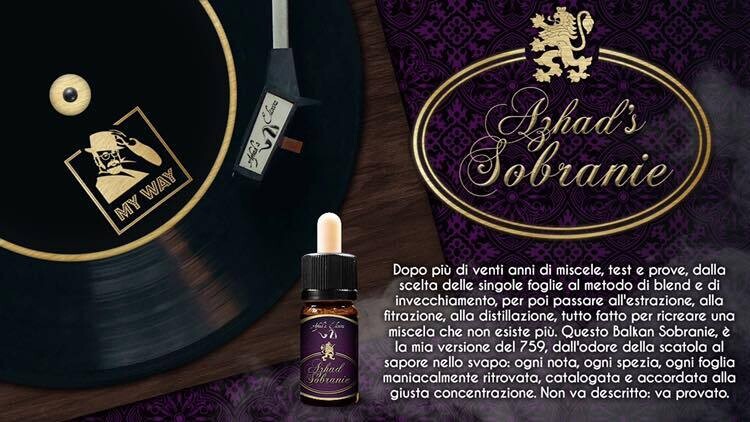 AZHAD - Aroma Concentrato AZHAD SOBRAINE MY WAY 10 ml