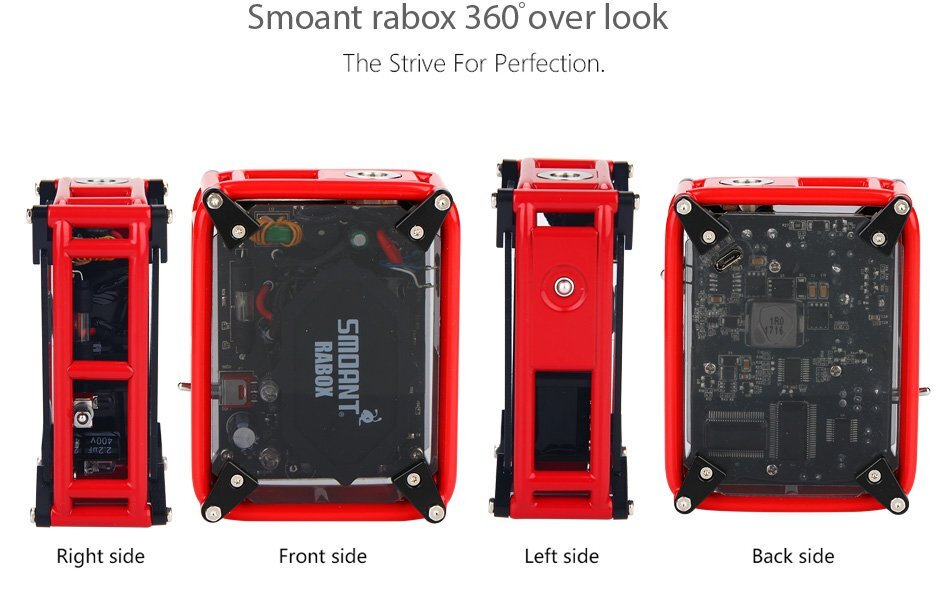 Big Battery Elettronici Smoant - Smoant RABOX 100W 3300mAh