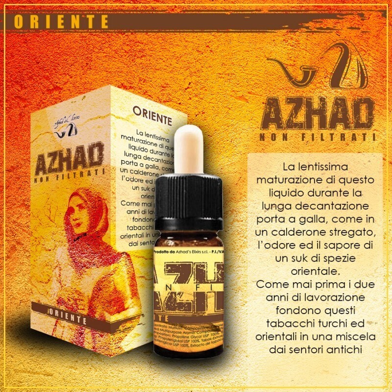 Azhad aroma ORIENTE Non Filtrato 10 ML