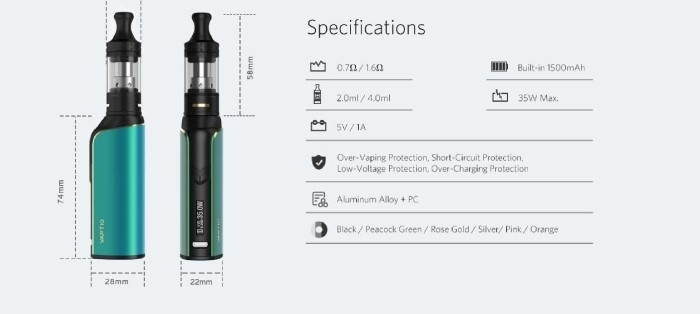 COSMO PLUS KIT - VAPTIO