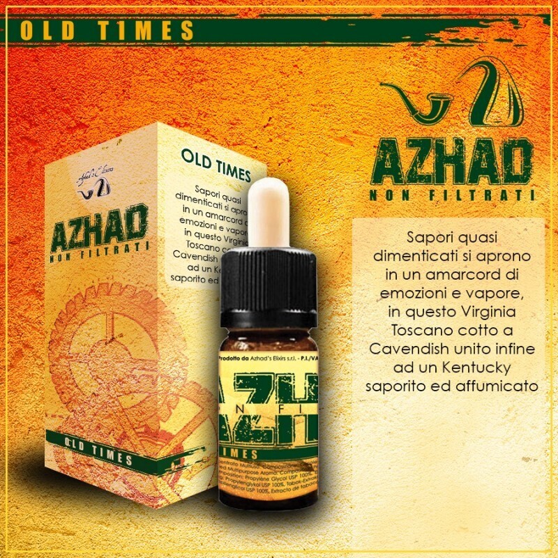 Azhad aroma OLD TIMES Non Filtrato 10 ML