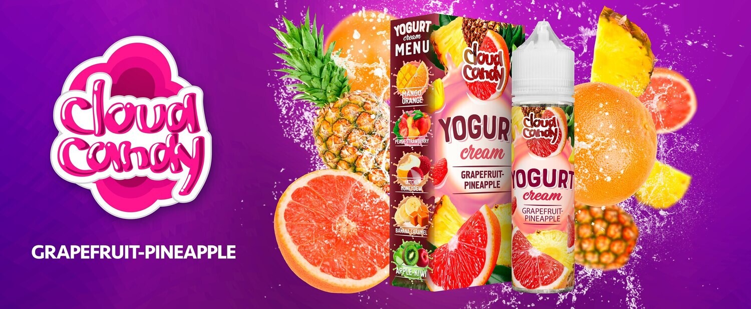Cloud Candy – Yougurt Ananas e Pompelmo