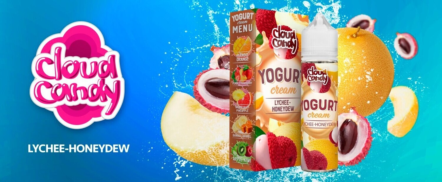 Cloud Candy - Yougurt Lychee E Melone