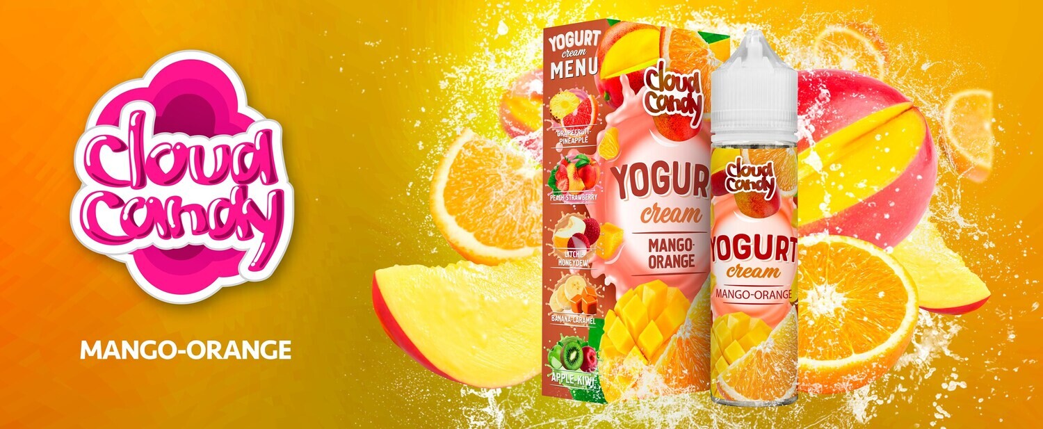 Cloud Candy - Yougurt Mango E Arancia