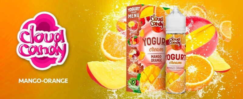 Cloud Candy - Yougurt Mango E Arancia
