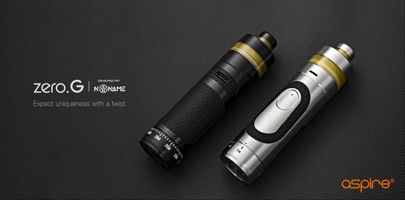 Aspire x Noname Zéro G Kit 40W - ULTIMO PEZZO ACCIAIO