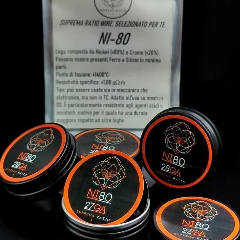 Suprema Ratio NI80 29GA - 10MT
