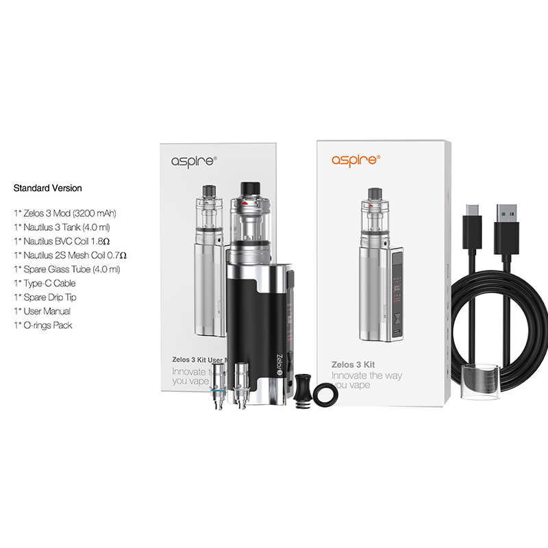 Aspire - Zelos 3 Kit 3200mAh
