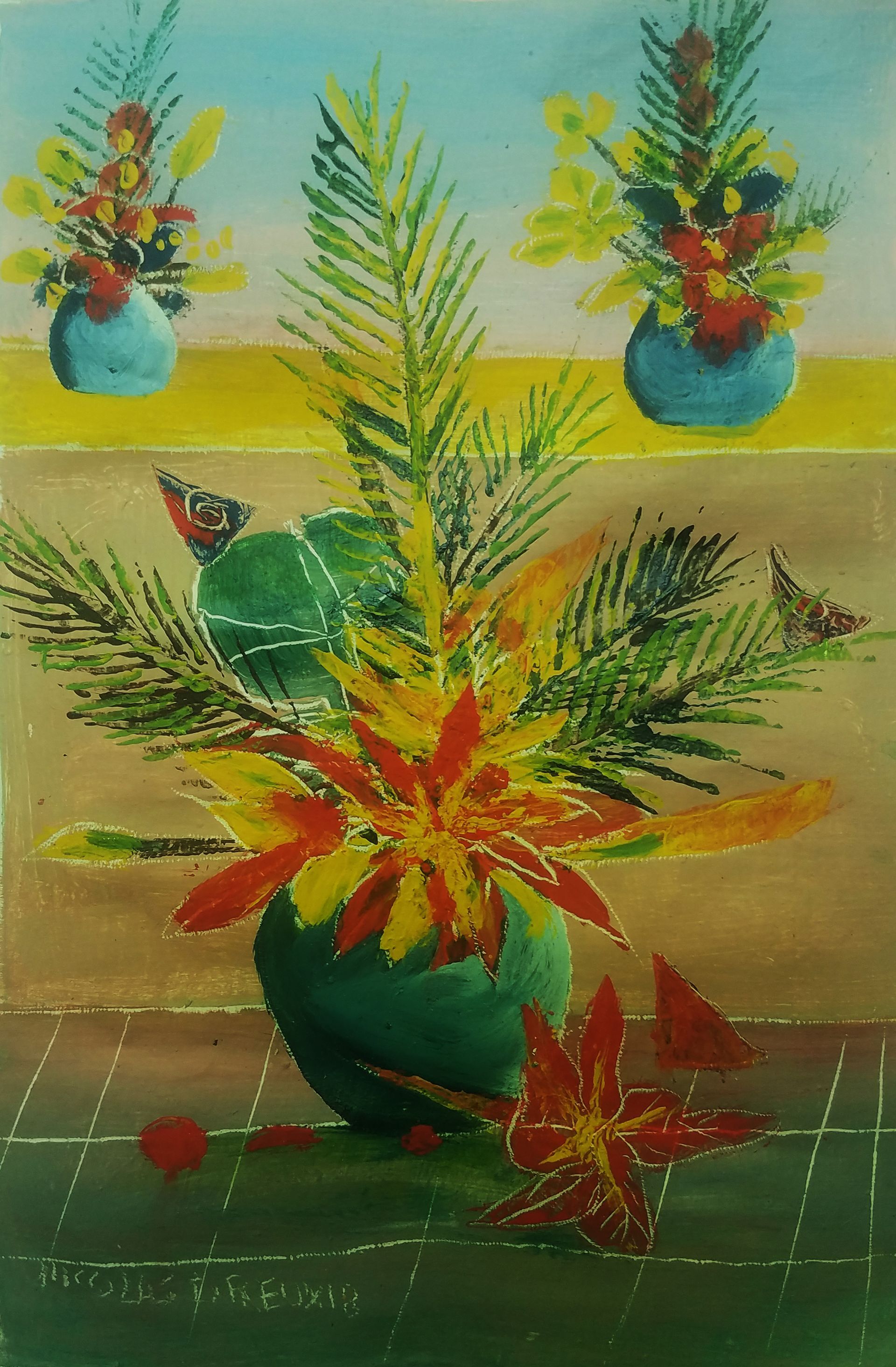 Nicolas Dreux 15 x 11 Oil on Canvas